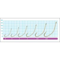 OWNER Крючок Straw X Unagi w/eye №4 9шт